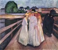 Las damas del puente 1903 Edvard Munch
